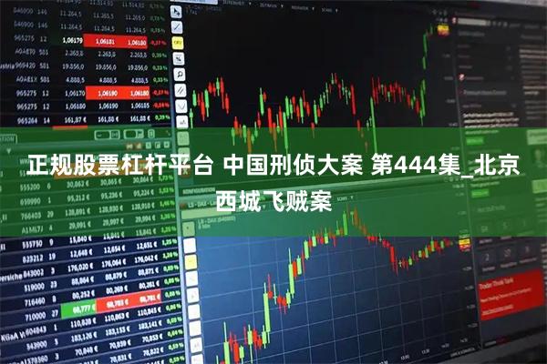 正规股票杠杆平台 中国刑侦大案 第444集_北京西城飞贼案